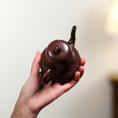 Yixing Zisha Teapot [Si Ting Pot] (Zi Zhu Ni – 170ml)
