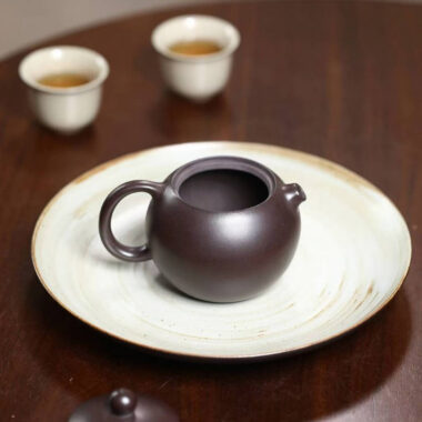 Yixing Zisha Teapot [Hetun Xishi] (Chi Long Xue Sha – 220ml)