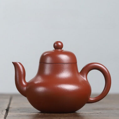 Full Handmade Yixing Zisha Teapot [Si Ting Pot] (Dahongpao – 115ml)