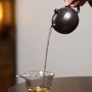Yixing Zisha Teapot [Hetun Xishi] (Chi Long Xue Sha – 220ml)