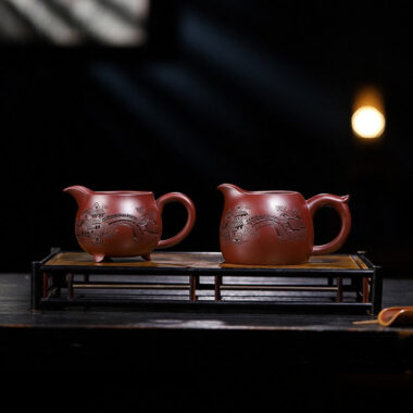 Handmade Yixing Zisha Fair Cup [Jiangnan] (Zi Ni – 280/380ml)