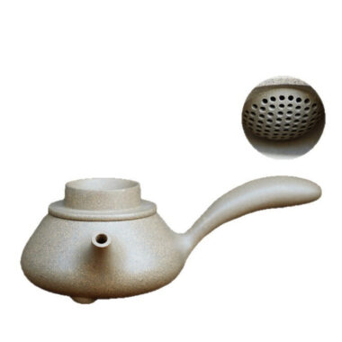 Full Handmade Yixing Zisha Teapot [Tang Yu Pot] (Qing Duan Ni – 180ml)