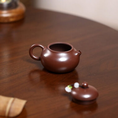 Yixing Zisha Teapot [Mini Wendan] (Zi Ni – 130ml)