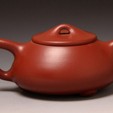 Full Handmade Yixing Zisha Teapot [Jingzhou Shi Piao Pot] (Dahongpao – 250ml)