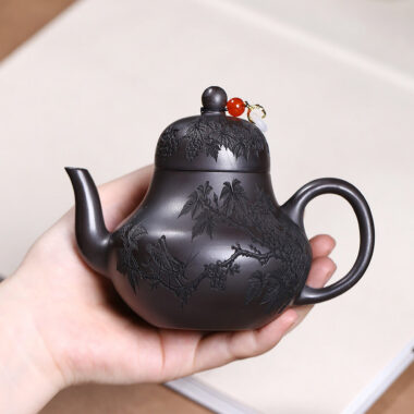 Yixing Zisha Teapot [Si Ting] (Shi Huang – 200ml)