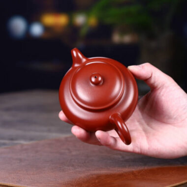 Yixing Zisha Teapot [Fanggu Pot] (Dahongpao -190ml)