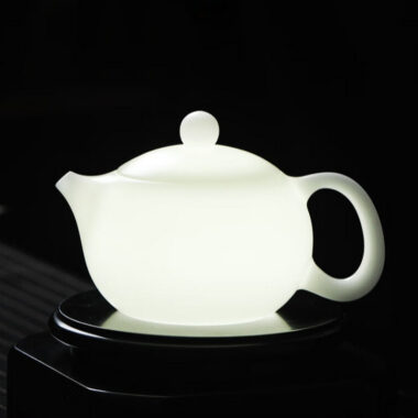 Ice Jade White Porcelain [Xishi Pot] 200/300ml