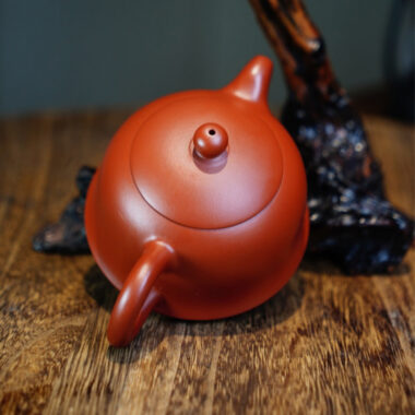 Full Handmade Yixing Zisha Teapot [Jin Zhong Pot] (Dahongpao – 200ml)
