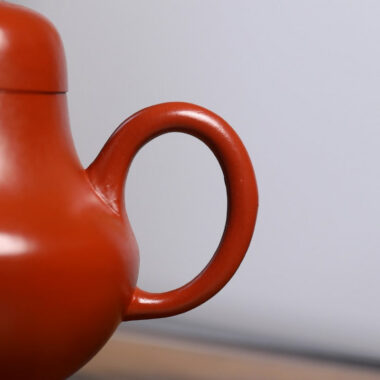 Yixing Zisha Teapot [Mini Si Ting] (Wrinkled Skin Zhu Ni – 120ml)