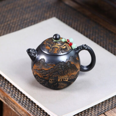 Yixing Zisha Teapot [The Great Wall] (Shi Huang – 320ml)