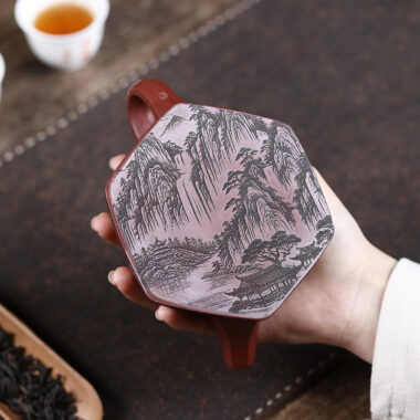 Yixing Zisha Teapot [Bawang Shi Piao] (Long Xue Sha – 280ml)