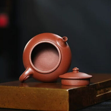 Yixing Zisha Teapot [Han Jiang] (Hong Jiang Po Ni – 150ml)