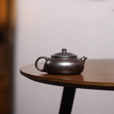 Yixing Zisha Teapot [Han Jiang] (Zi Ni Firewood Fired – 170ml)