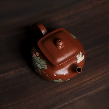 Full Handmade Yixing Zisha Teapot [Shui Meiren] (Hong Jiang Po Ni – 190ml)