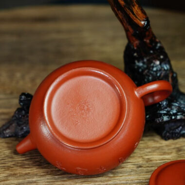 Full Handmade Yixing Zisha Teapot [Xiang Yun Pot] (Zhu Ni – 150ml)