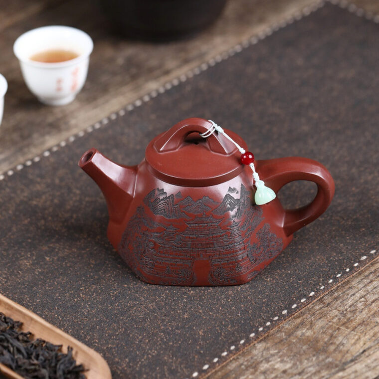 Yixing Zisha Teapot [Bawang Shi Piao] (Long Xue Sha – 280ml)