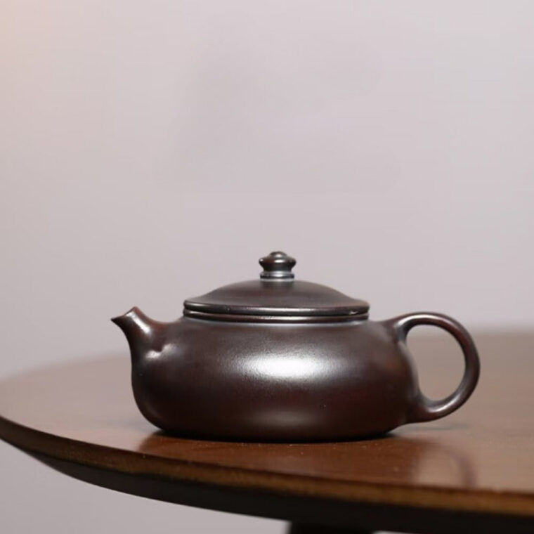 Yixing Zisha Teapot [Han Jiang] (Zi Ni Firewood Fired – 170ml)