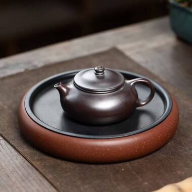 Yixing Zisha Teapot [Han Jiang] (Zi Ni Firewood Fired – 170ml)