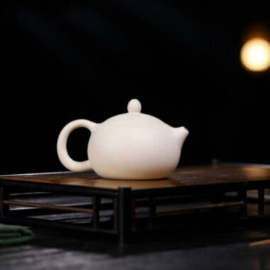 Yixing Zisha Teapot [Peony Xishi] (Bai Duan Ni – 230ml)