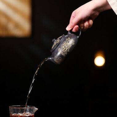 Yixing Zisha Teapot [Han Jiang] (Shi Huang – 260ml)