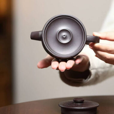 Yixing Zisha Teapot [Jiangnan Hanwa] (Chi Long Xue Sha – 150ml)