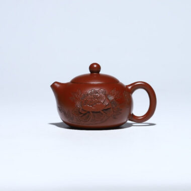 Yixing Zisha Teapot [Peony Xishi] (Dahongpao – 230ml)