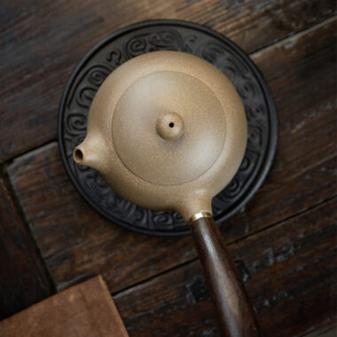 Yixing Zisha Teapot [Tang Yu Xishi Side Handle Pot] (Qing Duan Ni – 200ml)