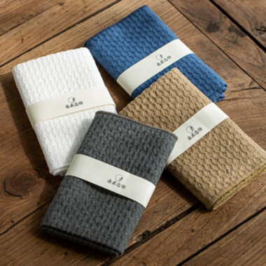 Chinese Style Zen Tea Towel [Zen Series] Wave Pattern