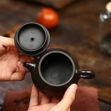Yixing Zisha Teapot [Kuan Kou Shi Piao] (Shi Huang – 200ml)