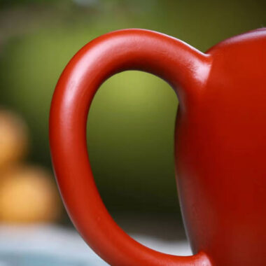 Full Handmade Yixing Zisha Teapot [Beauty Shoulder Pot] (Dahongpao – 260ml)