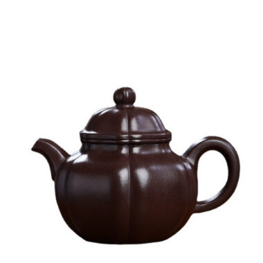 Full Handmade Yixing Zisha Teapot [Jinnang Duo Qiu Pot] (Lao Zi Ni- 300ml)
