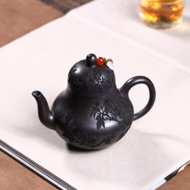Yixing Zisha Teapot [Si Ting] (Shi Huang – 200ml)