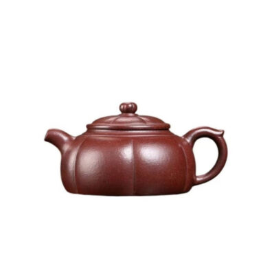 Yixing Zisha Teapot [Lotus Ban Piao] (Zi Ni – 170ml)