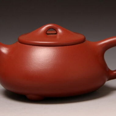 Full Handmade Yixing Zisha Teapot [Jingzhou Shi Piao Pot] (Dahongpao – 250ml)