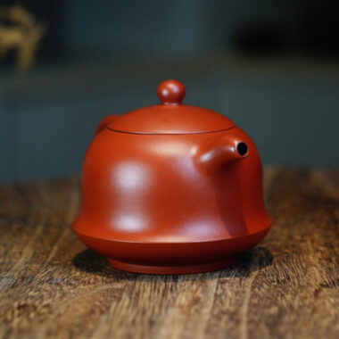 Full Handmade Yixing Zisha Teapot [Jin Zhong Pot] (Dahongpao – 200ml)