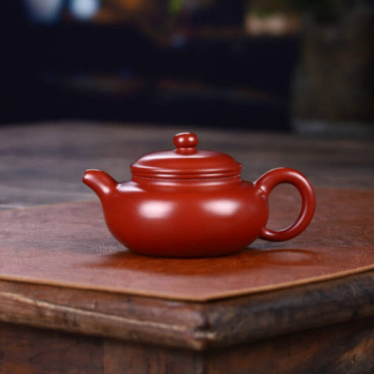 Yixing Zisha Teapot [Fanggu Pot] (Dahongpao -190ml)