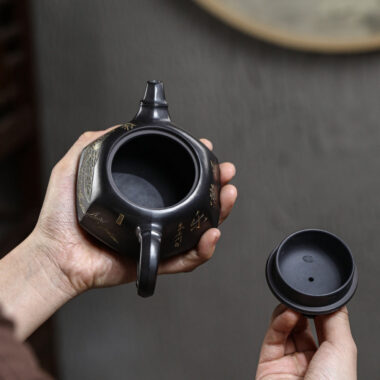 Yixing Zisha Teapot [Zhizu Changle] (Shi Huang – 250ml)
