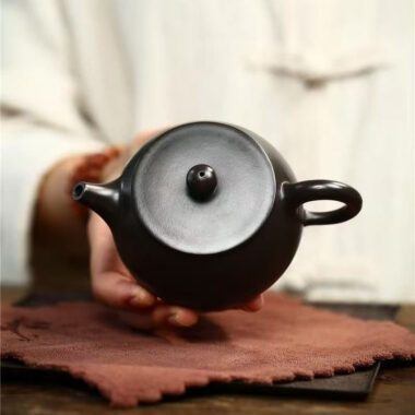 Yixing Zisha Teapot [Kuan Kou Shi Piao] (Shi Huang – 200ml)