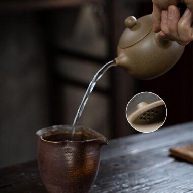 Yixing Zisha Teapot [Tang Yu Xishi Side Handle Pot] (Qing Duan Ni – 200ml)