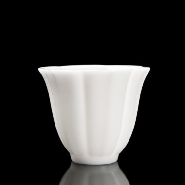 Ice Jade White Porcelain [Linghua] Tea Cup 70ml