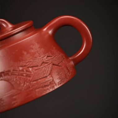 Full Handmade Yixing Zisha Teapot [Yu Zhao Pot] (Dahongpao- 220ml)