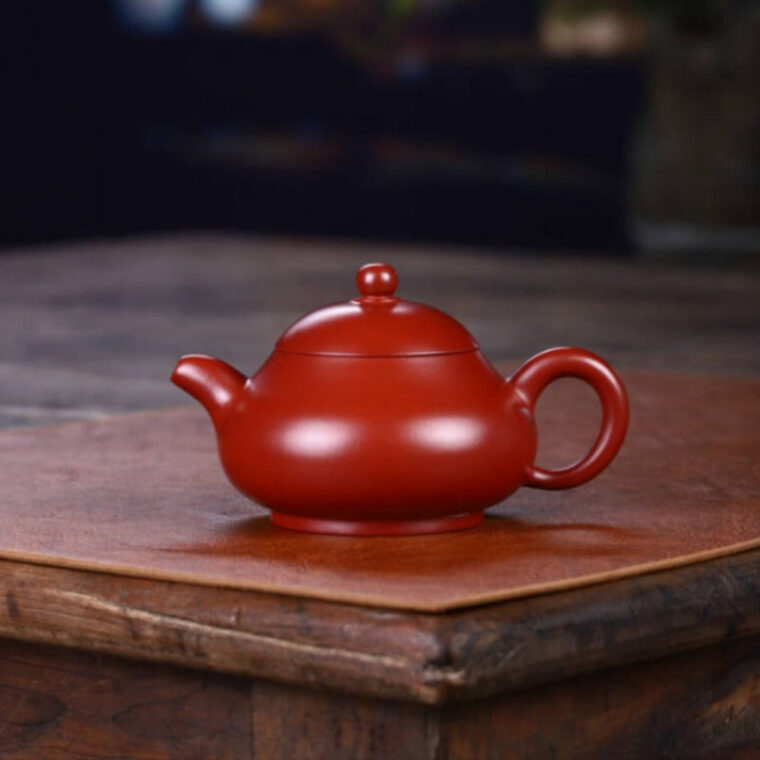 Yixing Zisha Teapot [Yu Ru Pot] (Dahongpao – 200ml)