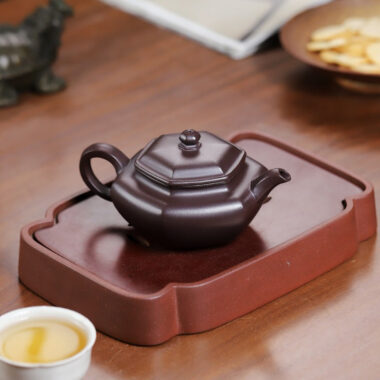 Yixing Zisha Teapot [Liufang Fanggu] (Zi Ni – 200ml)