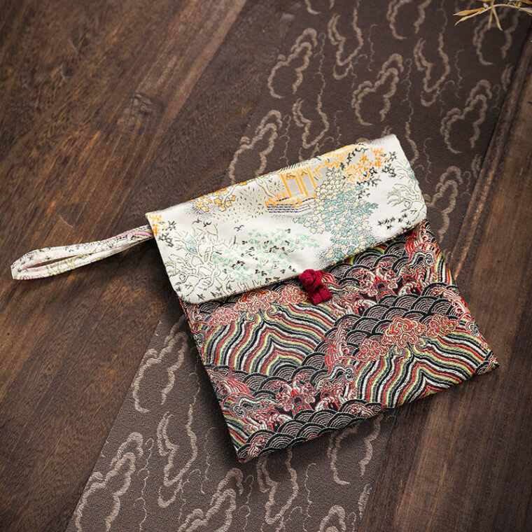 Handmade Tea Cake Flip-top Portable Bag / Tea Cake Gift Bag