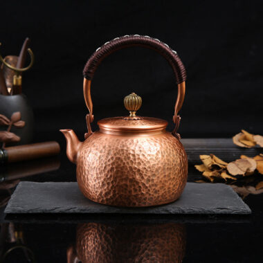 Retro Copper [Hammer Pattern] Kettle 0.6L