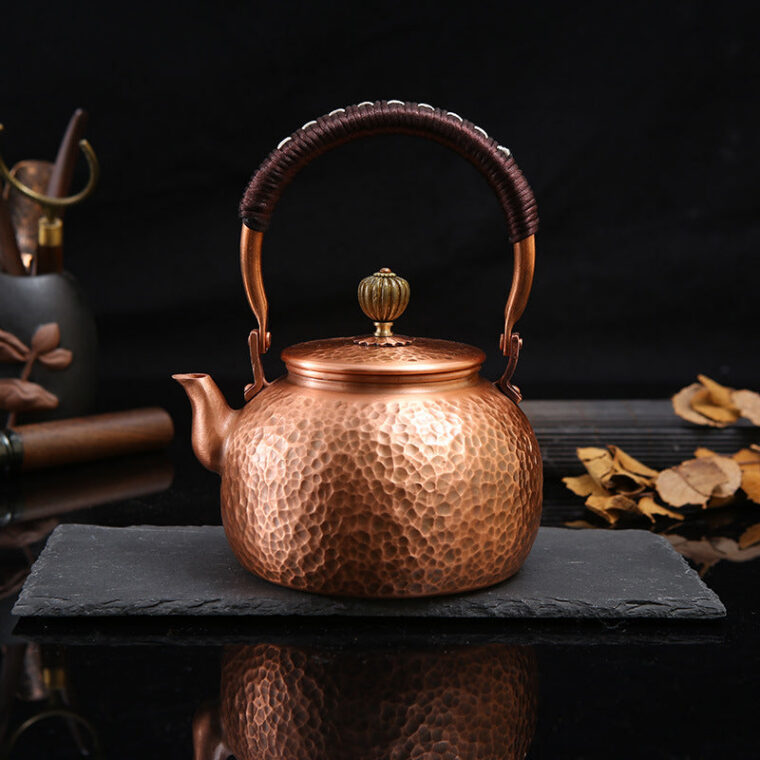 Retro Copper [Hammer Pattern] Kettle 0.6L