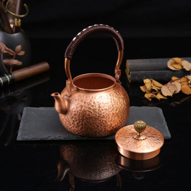 Retro Copper [Hammer Pattern] Kettle 0.6L