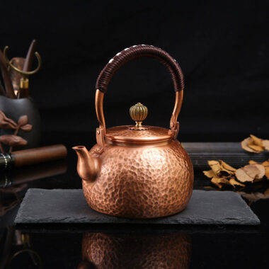 Retro Copper [Hammer Pattern] Kettle 0.6L