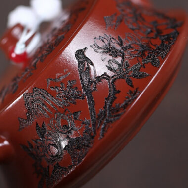 Yixing Zisha Teapot [Bird Zhu Chu] (Dahongpao – 140ml)