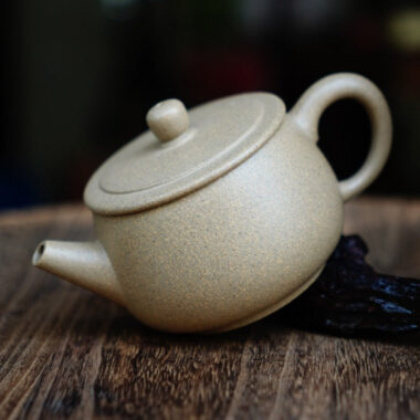 Full Handmade Yixing Zisha Teapot [Hanwa Pot] (Qing Duan Ni – 240ml)